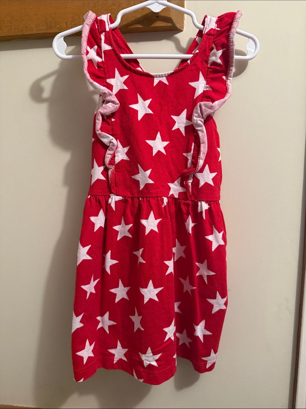 Carter's Red Star Ruffle Sundress